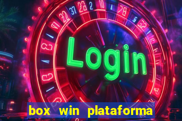 box win plataforma de jogos